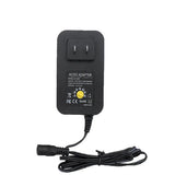 3V 4.5V 5V 6V 7.5V 9V 12V 2A 2.5A AC DC Adapter Adjustable Power Adapter Universal Charger Power Supply 30W, EU Plug, US Plug