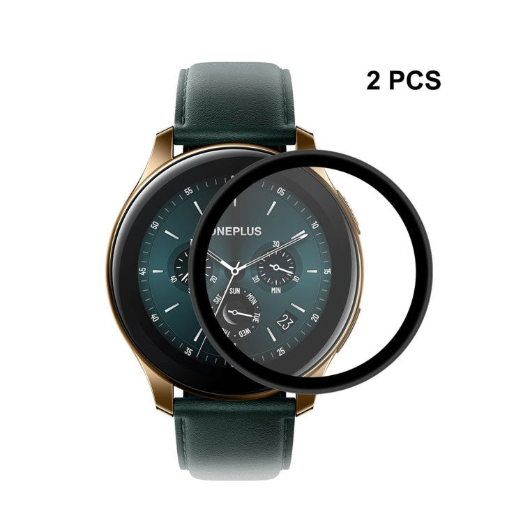 For OnePlus Watch ENKAY Hat-Prince 3D Full Screen Soft PC Edge + PMMA HD Screen Protector Film, 1 PCS, 2 PCS, 5 PCS, 10 PCS