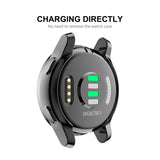 For Garmin Venu 2 45mm / Vivoactive 4 45mm ENKAY Hat-Prince Full Coverage Electroplate TPU Soft Case