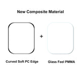 ENKAY Hat-Prince PC Frame + Full Coverage PMMA HD Screen Protector Film for Apple Watch Series 9 / 8 / 7 41mm