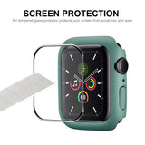 ENKAY Hat-Prince PC Frame + Full Coverage PMMA HD Screen Protector Film for Apple Watch Series 9 / 8 / 7 41mm