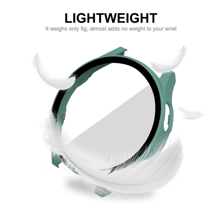 ENKAY Hat-Prince Full Coverage PC Frame + Tempered Glass Protector Composite Case for Samsung Galaxy Watch4 40mm