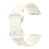 For Fitbit Charge 5 Monochromatic Silica Gel To Replace Watch Strap, Size：Large Size, Size: Small Size