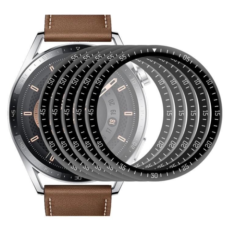 For Huawei Watch GT 3 46mm ENKAY Hat-Prince Full Coverage 3D Curved Soft PC Edge + PMMA HD Screen Protector Film, 1 PC, 2 PCS, 5 PCS, 10 PCS
