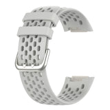 Monochromatic Silica Gel Breathable Strap, For Fitbit Charge 5