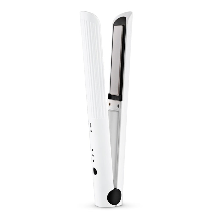 K-SKIN Portable Rechargeable Hair Straightener Curler Ceramic Iron Styling Tool Cordless Adjustable Temperature Fast Heat