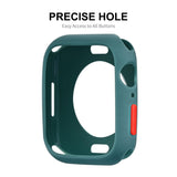 ENKAY TPU Case + Full Coverage PET Screen Protector, For Apple Watch Series 8 / 7 41mm, For Apple Watch Series 8 / 7 45mm