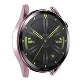 For Huawei Watch GT 3 46mm ENKAY PC Frame + Tempered Glass Protector Case With Scale