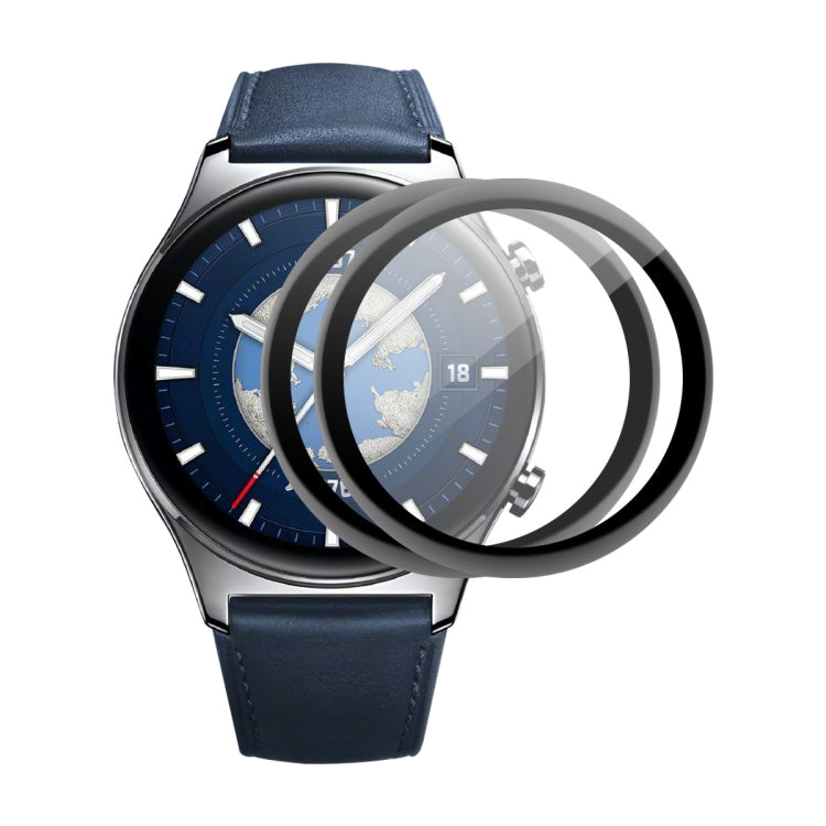 For Honor Watch GS 3 ENKAY Full Coverage Soft Curved PC Edge + PMMA HD Protector Film, 1 PC, 2 PCS, 5 PCS, 10 PCS