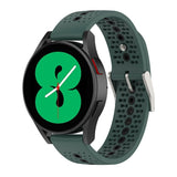 Two-Color Silicone Breathable Strap, For Samsung Gear S2 Classic, For Samsung Galaxy Gear Sport