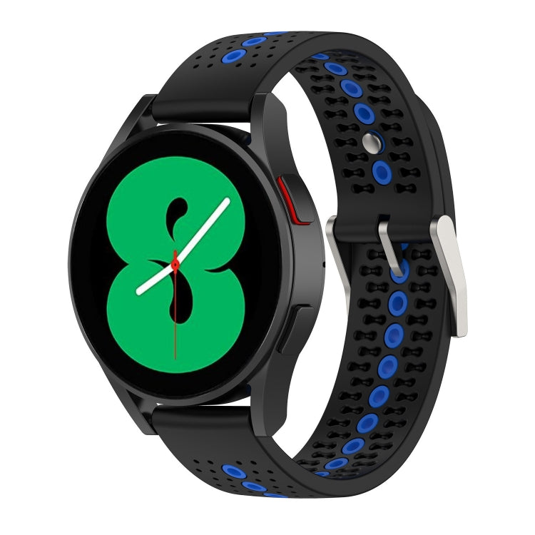 Two-Color Silicone Breathable Strap, For Samsung Gear S2 Classic, For Samsung Galaxy Gear Sport