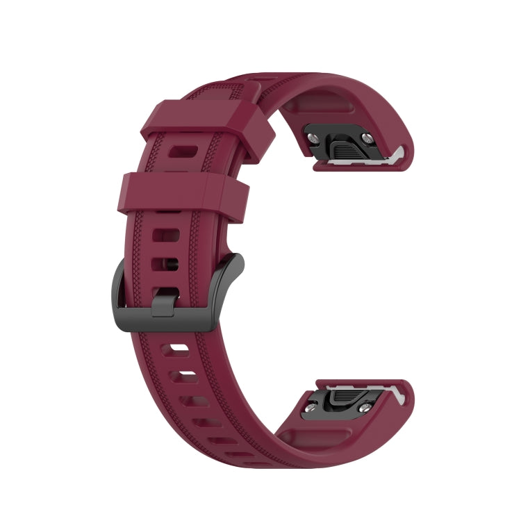 Silicone Sports Pure Color Strap, For Garmin Fenix 5S, For Garmin Fenix 5S Plus