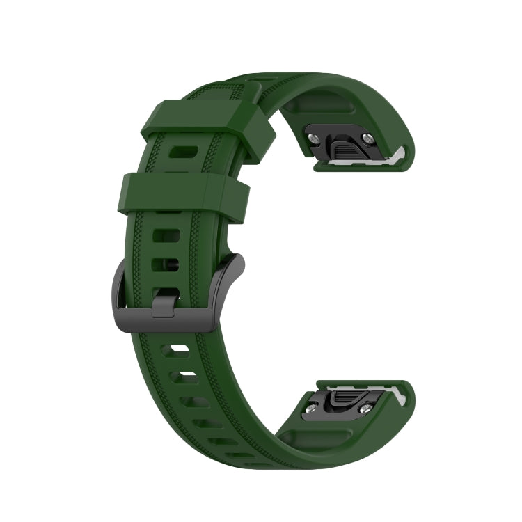 Silicone Sports Pure Color Strap, For Garmin Fenix 5S, For Garmin Fenix 5S Plus