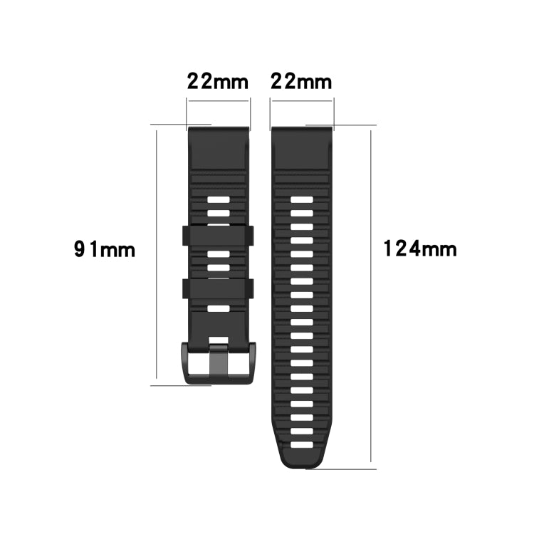 Silicone Sports Strap, For Garmin Instinct