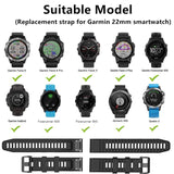 Silicone Sports Strap, For Garmin Instinct