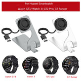 Rotatable Magnetic Metal Charging Base, For Huawei Watch GT 3, For Huawei Watch GT Runner, For Huawei Watch D