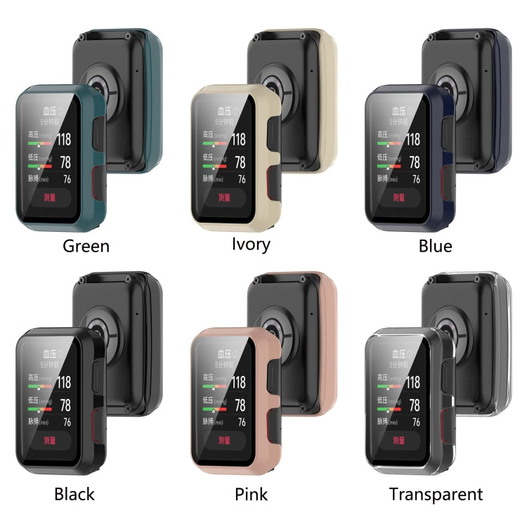 Shockproof PC Protective Case With Tempered Glass Film, For Huawei Watch D