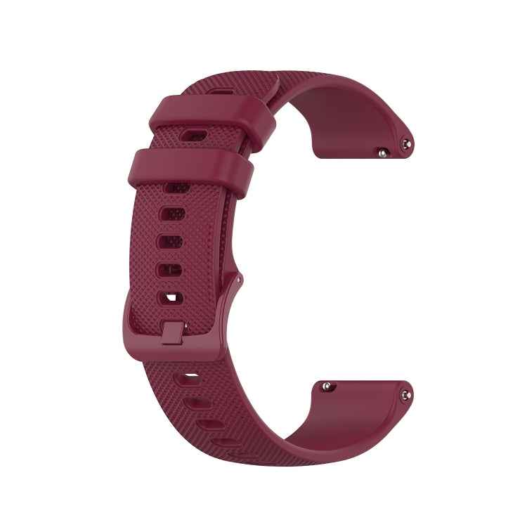 Checkered Silicone Strap, For Ticwatch GTH, For Ticwatch E3, For Ticwatch E