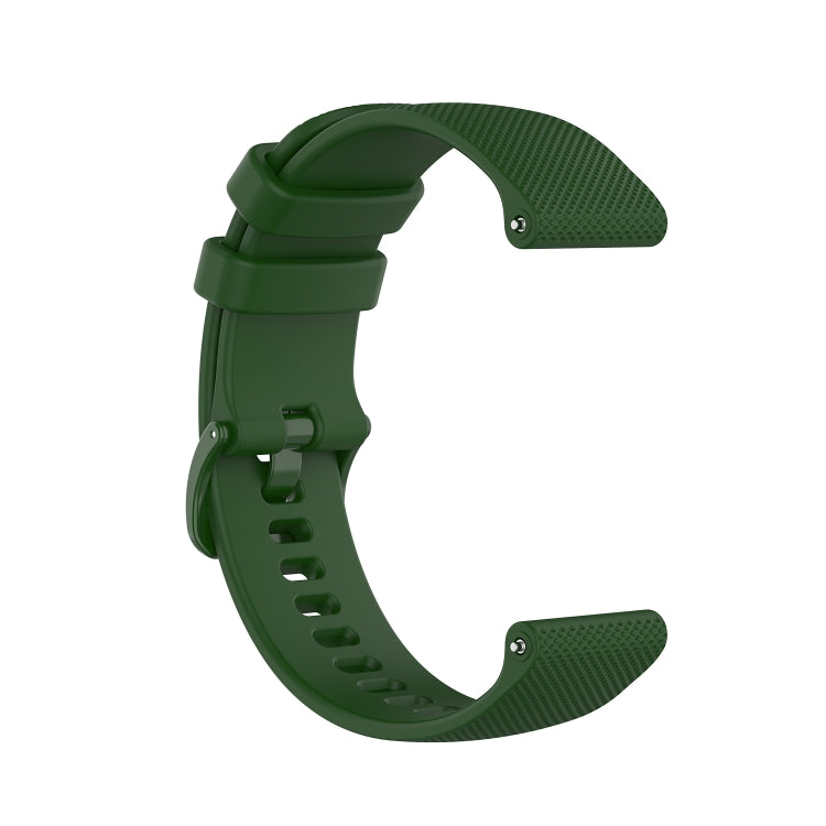 Checkered Silicone Strap, For Ticwatch GTH, For Ticwatch E3, For Ticwatch E
