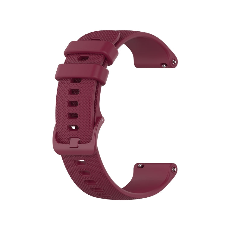 Checkered Silicone Strap, For Ticwatch GTH, For Ticwatch E3, For Ticwatch E