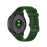 22mm Checkered Silicone Strap, For Samsung Galaxy Watch3 45MM, For Samsung Galaxy Watch 46mm, For Samsung Gear S3 Classic