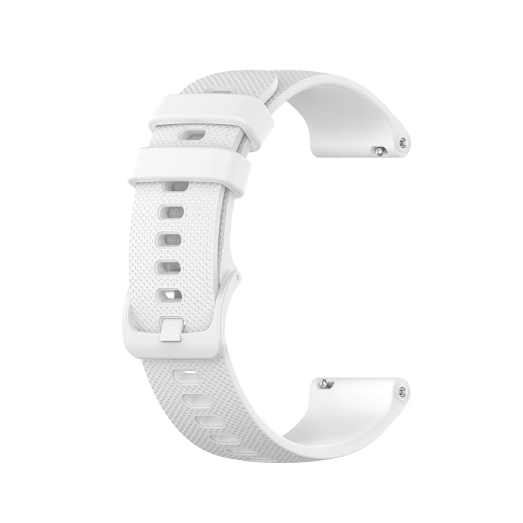 22mm Checkered Silicone Strap, For Xiaomi Haylou RT LS05S