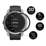 ENKAY 3D Full Coverage Soft PC Edge + PMMA HD Screen Protector Film For Garmin Fenix 7, 1 PC, 2 PCS, 5 PCS, 10 PCS
