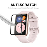 ENKAY 3D Full Coverage Soft PC Edge + PMMA HD Screen Protector Film For Huawei Watch Fit, 1 PC, 2 PCS