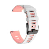 20mm Mixed-Color Silicone Strap, For Samsung Galaxy watch 42mm, For Samsung Gear sport