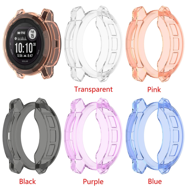 Shockproof TPU Soft Watch Protective Case, For Garmin Instinct 2S