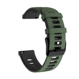 20mm Mixed-color Silicone Strap, For Garmin Move Luxe, For Garmin Move Style