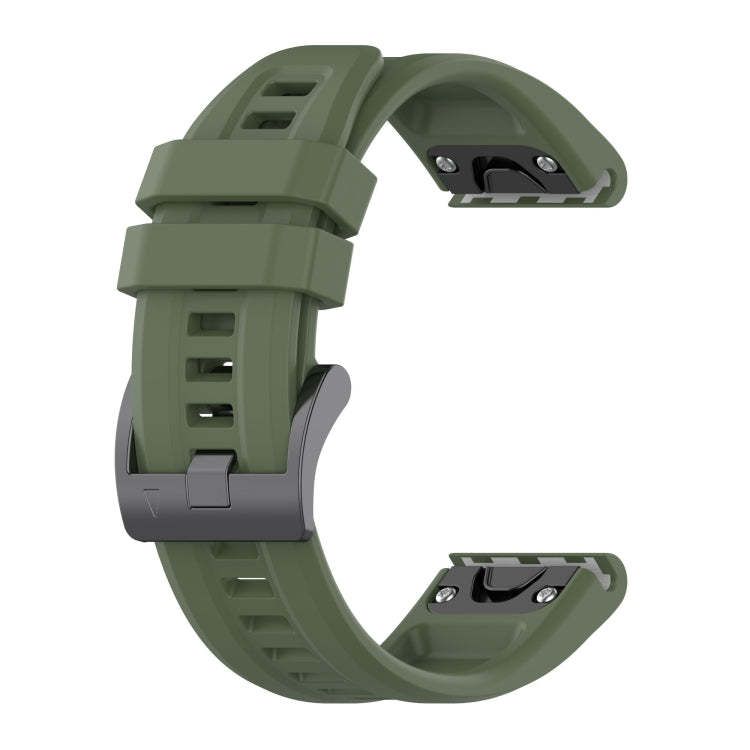 22mm Silicone Solid Color Watch Band, For Garmin Fenix 7, For Garmin Descent G1, For Garmin EPIX Gen2
