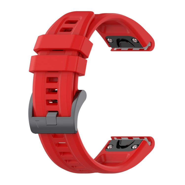 22mm Silicone Solid Color Watch Band, For Garmin Fenix 7, For Garmin Descent G1, For Garmin EPIX Gen2