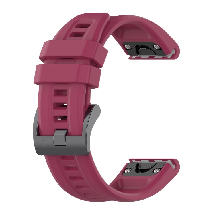 20mm Silicone Solid Color Watch Band, For Garmin Instinct 2S, For Garmin Fenix 6S, For Garmin Fenix 6S Pro