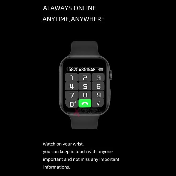 i7 PRO+ 1.75 inch Color Screen Smart Watch, Support Bluetooth Calling / Heart Rate Monitoring