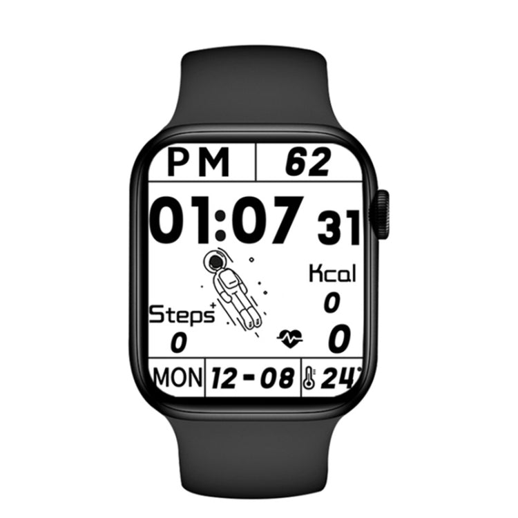 T500 Plus 1.54 inch Color Screen Smart Watch,Support Heart Rate Monitoring/Blood Pressure Monitoring