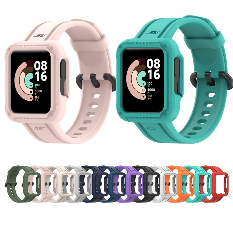 Silicone Solid Color Watch Band, For Xiaomi Mi Watch Lite, For Xiaomi Mi Watch 2 Lite