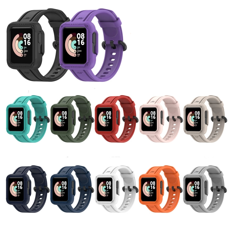 Silicone Solid Color Watch Band, For Xiaomi Mi Watch Lite, For Xiaomi Mi Watch 2 Lite