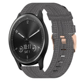 20mm Nylon Woven Watch Band, For Garmin Garminmove Style, For Garmin Vivomove, For Garmin Vivomove HR Sport, For Garmin Vivoactive 3, For Garmin Vivoactive3 Music, For Garmin Forerunner 245