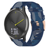 20mm Nylon Woven Watch Band, For Garmin Garminmove Style, For Garmin Vivomove, For Garmin Vivomove HR Sport, For Garmin Vivoactive 3, For Garmin Vivoactive3 Music, For Garmin Forerunner 245