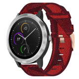 20mm Nylon Woven Watch Band, For Garmin Garminmove Style, For Garmin Vivomove, For Garmin Vivomove HR Sport, For Garmin Vivoactive 3, For Garmin Vivoactive3 Music, For Garmin Forerunner 245