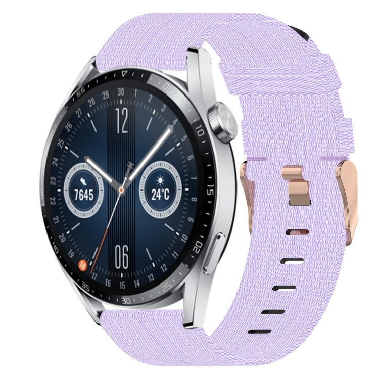 22mm Nylon Woven Watch Band, For Huawei Watch GT3 Pro 46mm, For Huawei Watch GT3 46mm, For Huawei Watch GT Runner, For Huawei Watch 3, For Huawei Watch 3 Pro, For Huawei GT2 Pro