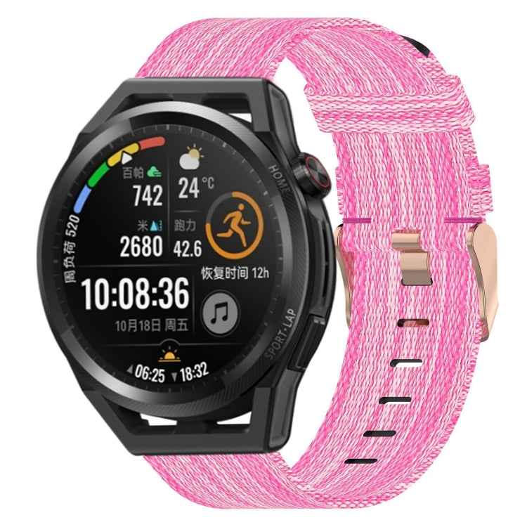 22mm Nylon Woven Watch Band, For Huawei Watch GT3 Pro 46mm, For Huawei Watch GT3 46mm, For Huawei Watch GT Runner, For Huawei Watch 3, For Huawei Watch 3 Pro, For Huawei GT2 Pro