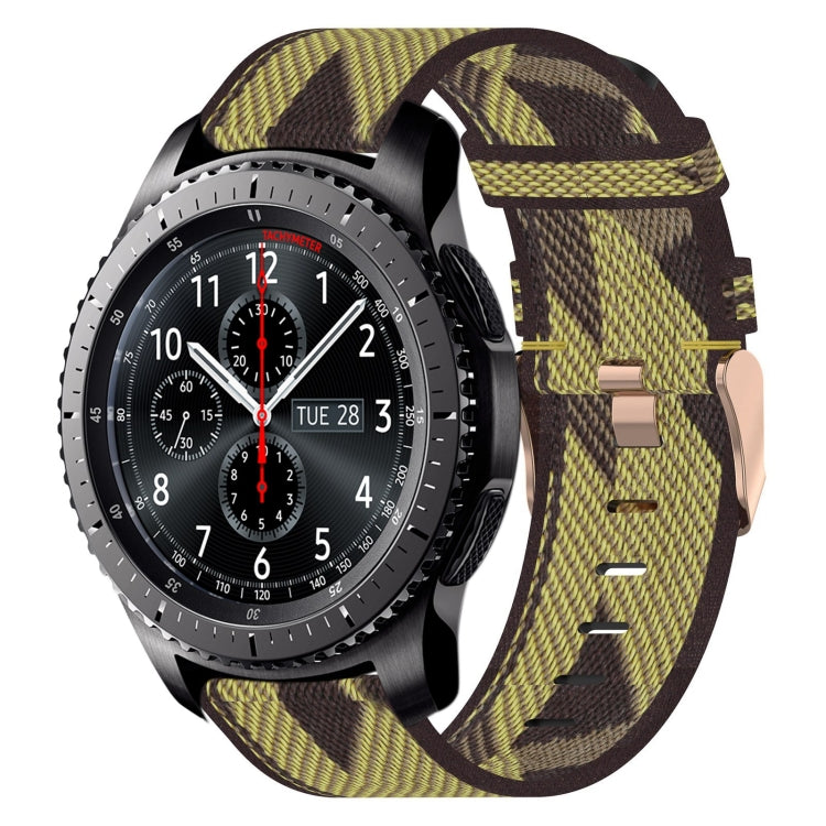 22mm Nylon Woven Watch Band, For Huawei Watch GT3 Pro 46mm, For Huawei Watch GT3 46mm, For Huawei Watch GT Runner, For Huawei Watch 3, For Huawei Watch 3 Pro, For Huawei GT2 Pro