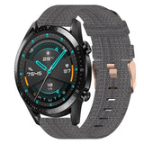 20mm Nylon Woven Watch Band, For Huawei Watch GT3 Pro 43mm, For Huawei Watch GT3 42mm, For Huawei Watch GT2 42mm, For Huawei Watch 2, For Honor Watch ES, For Honor MagicWatch2 42mm