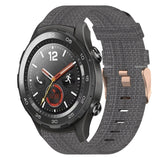 20mm Nylon Woven Watch Band, For Huawei Watch GT3 Pro 43mm, For Huawei Watch GT3 42mm, For Huawei Watch GT2 42mm, For Huawei Watch 2, For Honor Watch ES, For Honor MagicWatch2 42mm