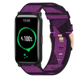 20mm Nylon Woven Watch Band, For Huawei Watch GT3 Pro 43mm, For Huawei Watch GT3 42mm, For Huawei Watch GT2 42mm, For Huawei Watch 2, For Honor Watch ES, For Honor MagicWatch2 42mm