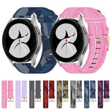 20mm Nylon Woven Watch Band, For Samsung Galaxy Watch 4 40mm, For Samsung Galaxy Watch 4 44mm, For Samsung Galaxy Watch 4 Classic 42mm, For Samsung Galaxy Watch 4 Classic 46mm, For Samsung Galaxy Watch 3 41mm, For Samsung Galaxy Watch Active 2 40mm