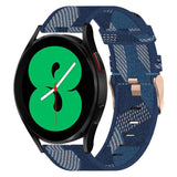 20mm Nylon Woven Watch Band, For Samsung Galaxy Watch 4 40mm, For Samsung Galaxy Watch 4 44mm, For Samsung Galaxy Watch 4 Classic 42mm, For Samsung Galaxy Watch 4 Classic 46mm, For Samsung Galaxy Watch 3 41mm, For Samsung Galaxy Watch Active 2 40mm