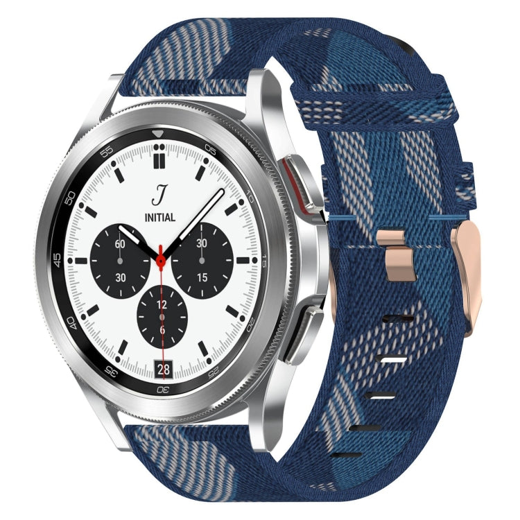 20mm Nylon Woven Watch Band, For Samsung Galaxy Watch 4 40mm, For Samsung Galaxy Watch 4 44mm, For Samsung Galaxy Watch 4 Classic 42mm, For Samsung Galaxy Watch 4 Classic 46mm, For Samsung Galaxy Watch 3 41mm, For Samsung Galaxy Watch Active 2 40mm